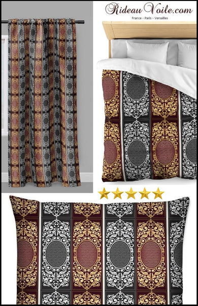 Tissu ameublement Baroque Rococo mètre rideau occultant ignifugé Barocker Rokoko-Möbelstoff Meter für Meter french fabric  meter نسيج الباروك الروكوكو الأثاث بالمتر Barok møbelstof ved måleren Tela de muebles barroco rococó por metros Barokin rokokokoinen huonekalukangas metriä kohti