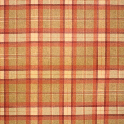 Tissu à carreaux tartan carré gris rouge sur mesure