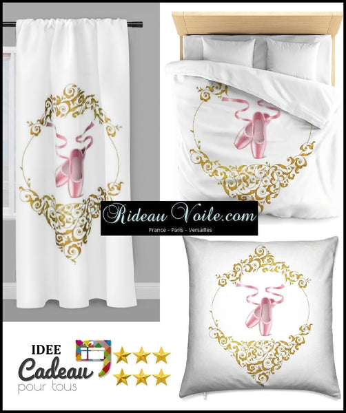 Tissu motif ballerine ameublement danseuse étoile POINTE DE CHAUSSON SATIN ROSE classique ballet opéra mètre rideau couette voilage.Tänzer bedruckter Stoff. Ballerina tessuto bagno doccia tenda. Fabric floral ballerina pattern curtain drapes. Klassisk ballerina trykt stof gardin. ballerina stoff gardin.