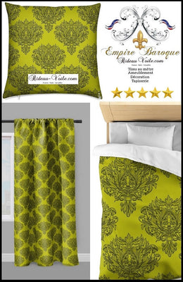 Tissu Empire Baroque ameublement mètre motif fleurs rideau ignifugé occultant couette. Upholstery fabric meter flower curtain tapestry . Blomster mønster gardin. Blummen Barokin Blumen muster Vorhang stoff Barock.Tela cortina estampado flores. Kukkakuvio verhokangas.Tessuto barocco tende fiori.