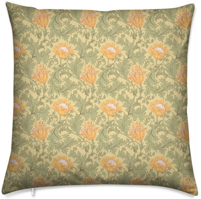 Rideau fleur feuilles coussin couette tissu au mètre tapisserie