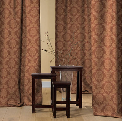 Boutique  Damasco marro Paris Versailles liturgique ameublement mètre grande largeur 280 cm style Empire Baroque rideau Damask motif Damassé. Textile tapisserie couture siège fauteuil. Décoration intérieure luxe. French fabrics Baroque luxury home decorating curtain liturgic.