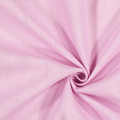 Toile de Lin uni Rose naturel marché du tissu ameublement mètre rideau coussin