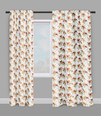 Tissu au mètre rideau couette coussin motif floral fleur