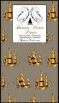 Boutique Paris Tissu ameublement Marin imprimé Bateau Or Doré mètre rideau Boat Nautical Upholstery Canvas meter marine upholstery fabric Nautical furnishing Yard curtain Maritime Gardin Vorhänge stoff Möbelstoff Seemanns Stoffe Meer Strandfeeling Cortina tela Marinera.