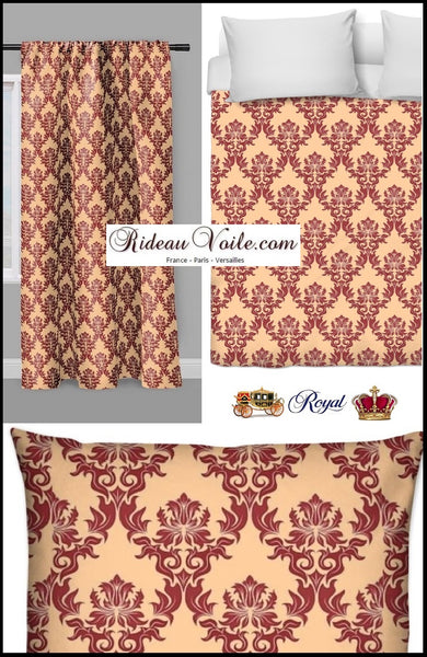 Tissu au mètre style Empire Baroque ameublement tapisserie décoration