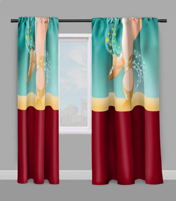 Tissu au mètre motif chausson pointe satin rideau danseuse étoile classique