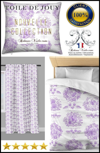 Toile de Jouy violet or tissu au mètre rideau coussin couette luxe Paris Versailles. Tissu ameublement tapisserie Empire Toile de Jouy violet rideau imprimé au mètre. Ignifugé occultant. Textile Empire country french fabric Toile Jouy curtain. Arte fresca Stoffe Klassizismus Empire Tapestry klädsel Restaurering gardintyg.Tecido tapeçaria cortina. Gordijnen, Gordijnstof, Gordijnstoffen.
