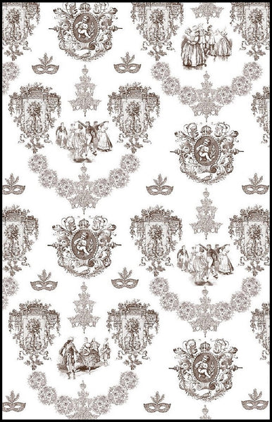 Boutique Empire Achat de rideaux motif toile de Jouy sur mesure décoration d’intérieure. Tissu ameublement haut gamme au mètre ignifugé, occultant, voilage, rideau, coussin, couette. French fabric flower curtain drapes upholstery. Tela cortina. verhokangas. Tessuto per tende. Rido Stoff Riddoen.