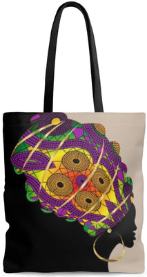 Sac à main cabas motif Africain ethnique tissu Femme pagne Wax