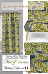 Boutique tissus Inspiration fleurs tissu ameublement voilage rideaux oiseaux mètre. Décoration ameublement motif Toile de Jouy fleurs fleurie oiseaux au mètre. Rideau, couette, coussin, imprimé ignifugé, occultant, voilage, velours. Tapisserie siège, canapé, fauteuil. Linge de maison, lit literie.