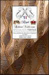 Boutique rideauvoile tissus ameublement tissé Baroque Jacquard rétro Empire au mètre Damassé. Éditeur textile tapisserie décoratrice Rideau, coussin atelier Paris Versailles. Décoration architecte décorateur intérieure rénovation agencement.