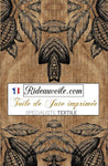 Tissu ameublement vieux sac Toile de Jute Décoration vintage café cacao motif ethnique imprimé mètre tapisserie mètre rideau. Fabrics burlap sack coffe chocolate upholstery tapestry drapes meter. Voilage, rideau couette, coussin. Textile ignifuge, occultant. siège fauteuil. Décoratrice intérieur Paris Versailles.