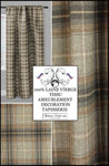 Tissu ameublement 100% laine vierge lainages motif carreaux Tartan au mètre rideau