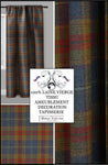 Rideauvoile beau tissu lainage ameublement 100% Laine vierge à carreaux tartan écossais bleu style anglais au mètre pour confection sur mesure rideau, coussin, store,, plaid. Décoration haut gamme tapisserie siège fauteuil Médaillon bergère. Wool fabrics drapes curtain upholstery  meter.