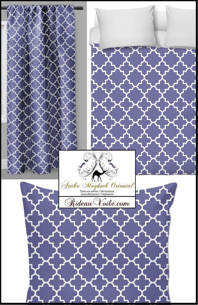 Arabesque design Marocain motif salon oriental tissu au mètre rideau couette tapisserie
