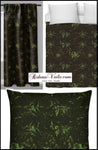 Tissus Camouflage feuille exotique au mètre ameublement tapisserie rideau siège