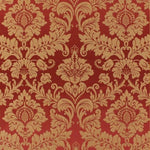 Boutique tissus paroisse Paris Versailles liturgique ameublement Damasco marron mètre grande largeur 280 cm style Empire Baroque rideau Damask motif Damassé. Textile tapisserie haut gamme couture siège fauteuil. Décoration intérieure luxe. French fabrics Baroque luxury home decorating curtain liturgic.