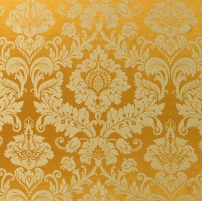 Tissu au mètre luxe Empire Baroque rideau xtrento drapes vorhang Ocre