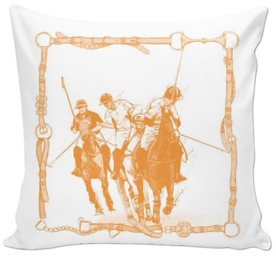 Motif polo sport tissu au mètre cheval chevaux rideau couette