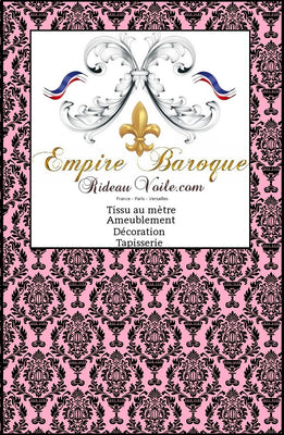 Tissu rideau voilage jacquard velours ameublement Baroque mètre tapisserie siège fauteuil Paris