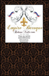 Tissu rideau voilage jacquard velours ameublement Baroque mètre tapisserie siège fauteuil Paris