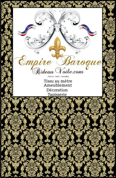 Boutique Paris Versailles Tissus rideaux voilages velours ameublement Baroque mètre tapisserie papier peint