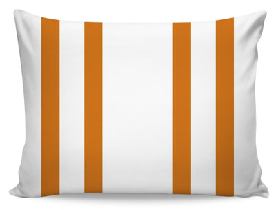 Tissu rayé rayures verticales ligne au mètre rideau couette orange