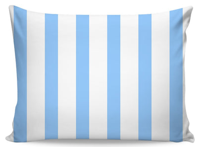 Tissu motif rayé rayure ligne bleu blanc au mètre rideau couette voilage