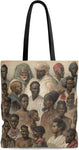 Boutique sac à main cabas tissu toile cuir motif Africain
