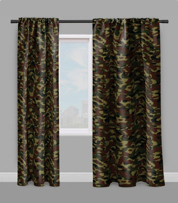 Tissus Camouflage au mètre ameublement tapisserie rideau siège vert militaire