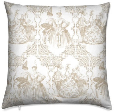 Housse de coussn en ln, tole de Jouy, bords festonnés. - Etsy France Housse de coussn en ln, tole de Jouy, bords festonnés. - Etsy France