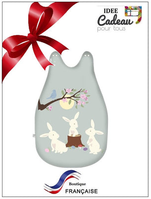 motif lapin décoration univers enfant bébé gigoteuse