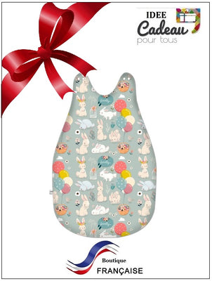 Décoration design enfant bébé rideau coussin couette tissu au mètre motif lapin