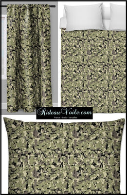 Tendance militaire tissus Camouflage au mètre ameublement tapisserie rideau siège
