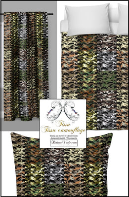 Tissu ameublement mètre motif militaire camouflage rideau Furnishing fabric meter tapestry military curtain Uebst Stoffdekoratioun Meter Militärmotiv Tarnung Rido militar camuflaje motiv militær Tenda camuffamento motivo militare tappezzeria tessuto metro Møblering stofmåler gardin