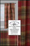 Rideauvoile tissu rayé lainage ameublement 100% Laine vierge à carreaux tartan écossais vert rouge style anglais au mètre pour confection sur mesure rideau, coussin, store,, plaid. Décoration haut gamme tapisserie siège fauteuil Médaillon bergère. Wool fabrics drapes curtain upholstery  meter.