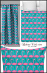 Tissu motif exotique tropical tapisserie flamant rose au mètre Tissu turquoise motif exotique tropical flamant rose mètre rideau couette coussin