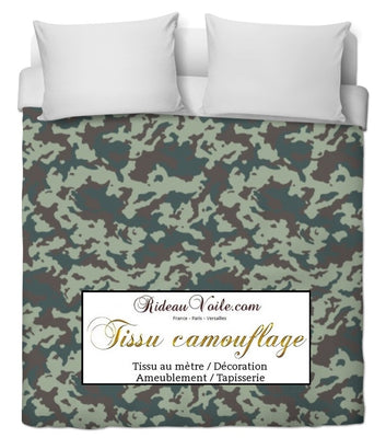 Motif armée camouflage housse couette design militaire rideau Tissu au mètre