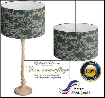 Motif armée camouflage housse couette design militaire rideau Tissu au mètre