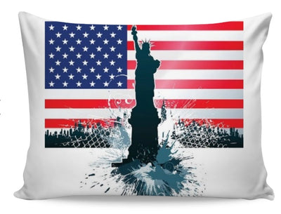 Tissu décoration mètre rideau ignifugé occultant housse couette motif State drapeau USA