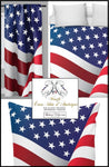 Tissu design drapeau USA motif décoration rideaux couette voilage ignifugé occultant
