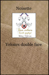 Boutique architecte d'intérieur Paris Society décoration aménagement Textile éditeur tissu beige camel noisette Velours double face. Polyester Ignifugé M1 mètre. Rideau sur mesure projet rénovation ameublement décoratrice.