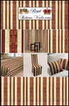 Rideauvoile french interior decor editor textile upholstery inspiration room Parisian Tissu ameublement rayé tissé Baroque Jacquard Empire or mètre rayures grande largeur tapissier couturière atelier Paris Versailles. Architecte décoratrice intérieure rénovation agencement.