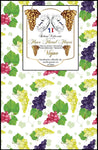 Motif tissu fleur de vigne grappe de raisin rideau coussin couette tissu imprimé au mètre. Décoration tapisserie siège d'intérieure salon, chambre, cuisine. Ignifuge, occultant, voilage en ligne France haut gamme luxe Paris Versailles.