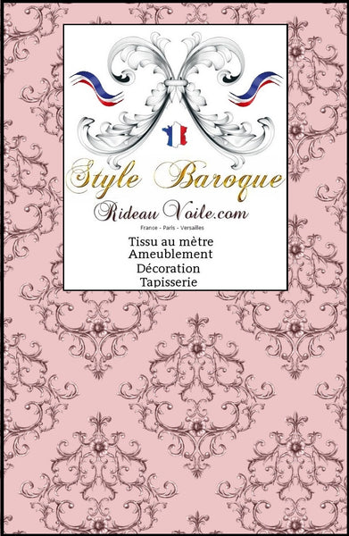 Tissus décoration Damas ameublement style Baroque jacquard soie occultant mètre rideaux tapisserie fauteuil motif Damassé satin. French fabric upholstery meter curtain tapestry Barock Vorhang stoff barok gardin stof barokk függöny szövet tessuto tende barocco barockt Rido Stoff
