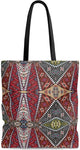 Boutique sac à main cabas tissu toile cuir motif ethnique Art Africain