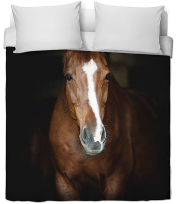Motif beau cheval tissu ameublement mètre imprimé rideau housse couette coussin