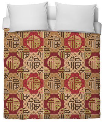 Tissu au mètre à motif Chinois imprimé décoration sur rideau couette coussin