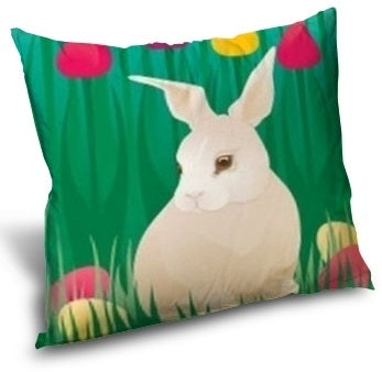 Rideau coussin couette design fleur enfant tissu fleuri au mètre avec motif lapin